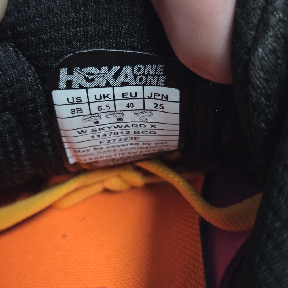 Hoka One One Skyward X Womens Running Shoes Size 8 NEW!! - Picture 9 of 13
